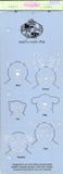 Jill's Paper Doll World Template - Animal Faces