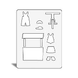 Jill's Paper Doll World Template - Child's Play