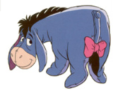 All Night Media - 100 Acre Pooh Wood-Mounted Stamps - I'm Eeyore