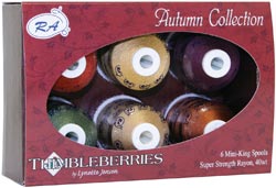 Thimbleberries Rayon Thread Collections - 1000M/1100yds - Autumn