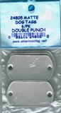 American Tag Dog Tags - Double Punched Matte (6/pkg)