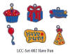 American Traditional Lil' Charms - Enameled Have Fun