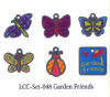 American Traditional Lil' Charms - Enameled Garden Friends
