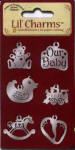 American Traditional Lil' Charms - Silver Baby Charm Set.