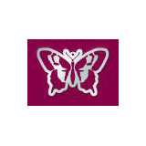 American Traditional Stainless Stencil - Butterfly Ornament