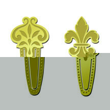 American Traditional Clips - Ornate Gold