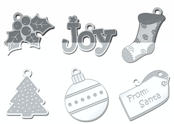 American Traditional - Dear Santa - Charms Silver