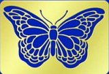 American Traditional Brass Stencils - Butterfly