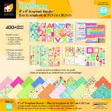 American Traditional 8" x 8" Scrapbook Bundles 400+ Pieces - Celebrate