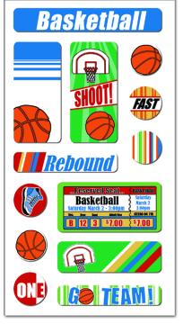 Basketball Sticker FX Motion Stickers