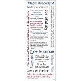 American Traditional  - Winter Fun - Lil' Messages Vellum Stickers