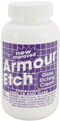 Armour Etch Glass Etching Cream - 3 Oz