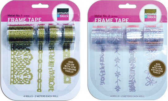 Around The Block Frame Tapes - Lace #1 Christmas Designs