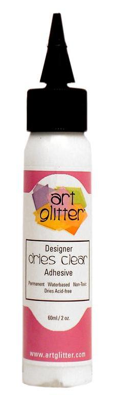 Art Institute Glitter Glue Designer Dries Clear 2 oz