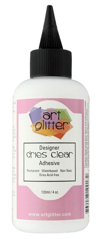 Art Institute Glitter Glue Designer Dries Clear 4 oz