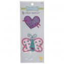 Babyville Appliques - Butterfly and Heart