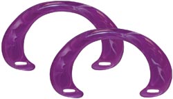 Everything Mary Handbag Handles - Purple Plastic Swirl