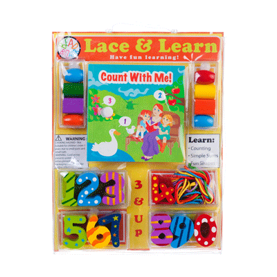 Bead Bazaar Lace & Learn Kit Counting Set