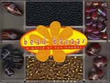 Bead Bazaar Mystic Exotic Glass Bead Kits - Mystic Rustic Rouge