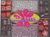 Bead Bazaar Mystic Exotic Glass Bead Kits - Perfectly Pink