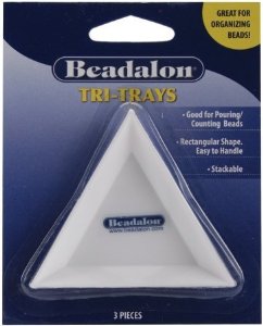 Beadalon Tri-Trays 3 pc