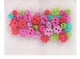 Blumenthal Favorite Findings Buttons - Funky Mini Flowers