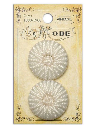 Blumenthal Vintage LaMode Buttons - Passementerie - Ivory