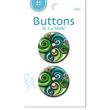 Blumenthal LaMode Buttons - 1" Swirls