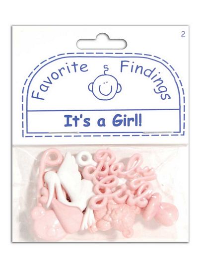 Blumenthal Favorite Findings Buttons - It's a Girl