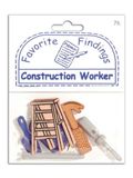 Favorite Findings Buttons - Construction Worker