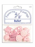 Favorite Findings Buttons - Ballet