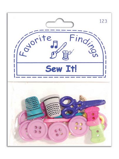 Favorite Findings Buttons - Sew It