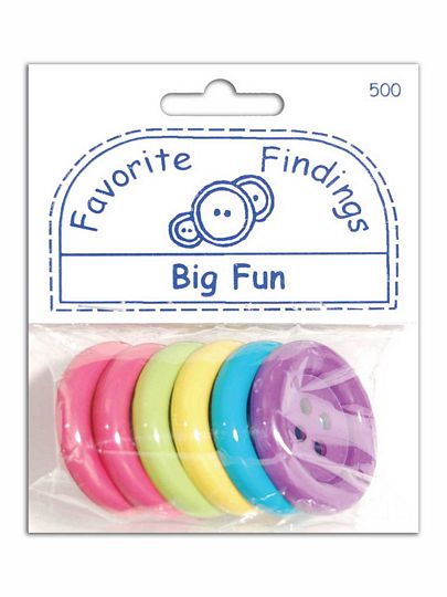 Blumenthal Favorite Findings Buttons - Big Buttons - Big Fun
