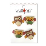 Blumenthal Wuttons Buttons - Owls
