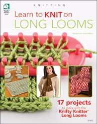 House of White Birches Book - How to Knit on Loom Looms