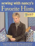 Sewing With Nancy - Favorite Hints