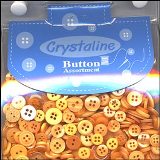 Buttons Galore Button Bonanza - Orange