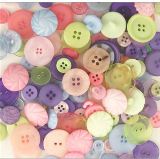 Buttons Galore Grab Bag - Spring Blossoms