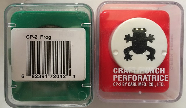 Carla Craft Medium Punch - Frog