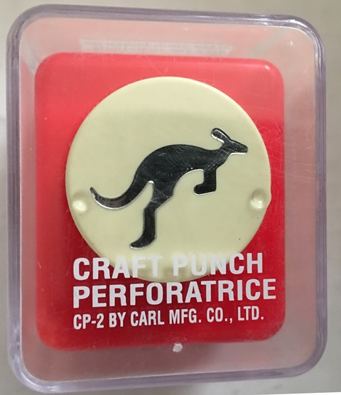 Carla Craft Medium Punch - Kangaroo