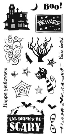 Cloud 9 Designs - Clear Stamps - Halloween Fun