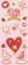 Cloud 9 Be Loved Chipboard Stickers - Hearts