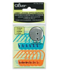 Clover Jumbo Locking Stitch Ring Markers