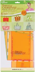 Clover Trace 'n Create Bag Templates With Nancy Zieman - Florida Tote Collection (6 bags)