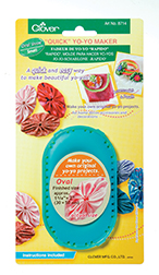 Clover Quick Yo Yo Maker Oval Shape Small 1 1/4" x 2"