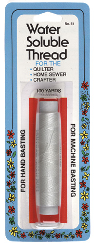 Collins Water Soluble Thread 100 yd