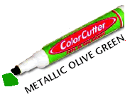 ColorCutter Metallics - Metallic Olive Green