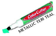 ColorCutter Metallics - Metallic Teri Teal