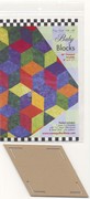 Come Quilt With Me Template - One Patch 60 Degree Diamond Baby Blocks Template