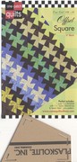 Come Quilt With Me Template - One Patch Offset Square Template